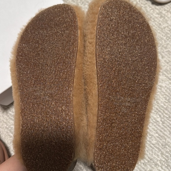 Jenni Kayne Shearling Moc Clog in Natural Neutral - Picture 3 of 4